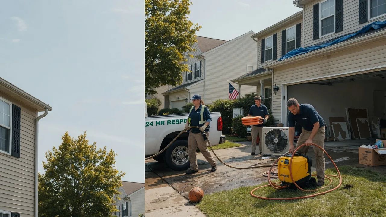 Emergency Water Damage Restoration in Christiansburg, VA near me